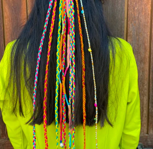 Hair Decoration Accessories for Girls & Women Wool Hair Braid , Bohemian Style Hair | Boho Chic Style