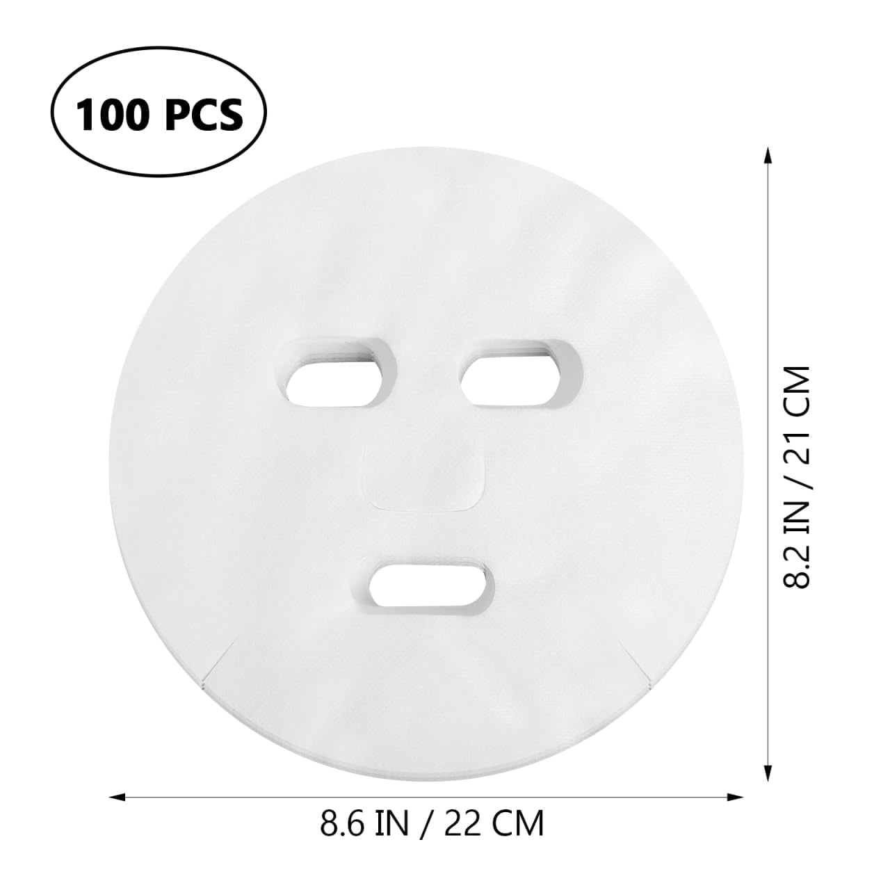 Premium Compressed Dry Sheet Mask Tablets for DIY Facial Skincare (50 Pcs)