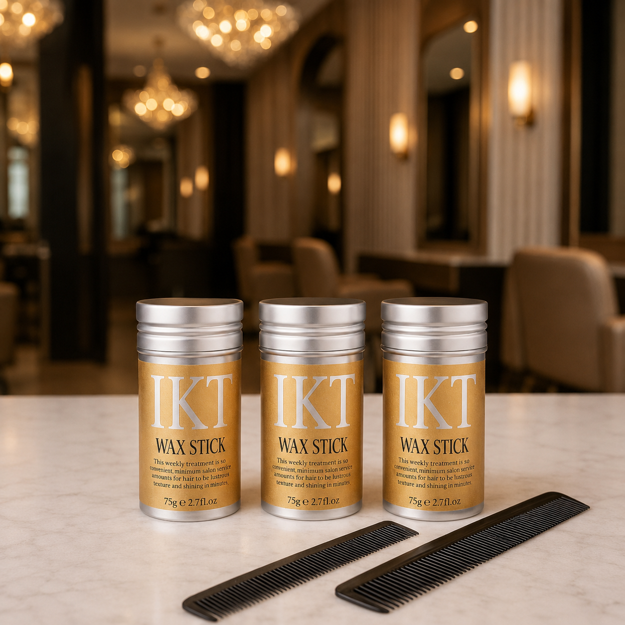Viral Hair Wax Stick for Flyaways & Sleek Hair Styling